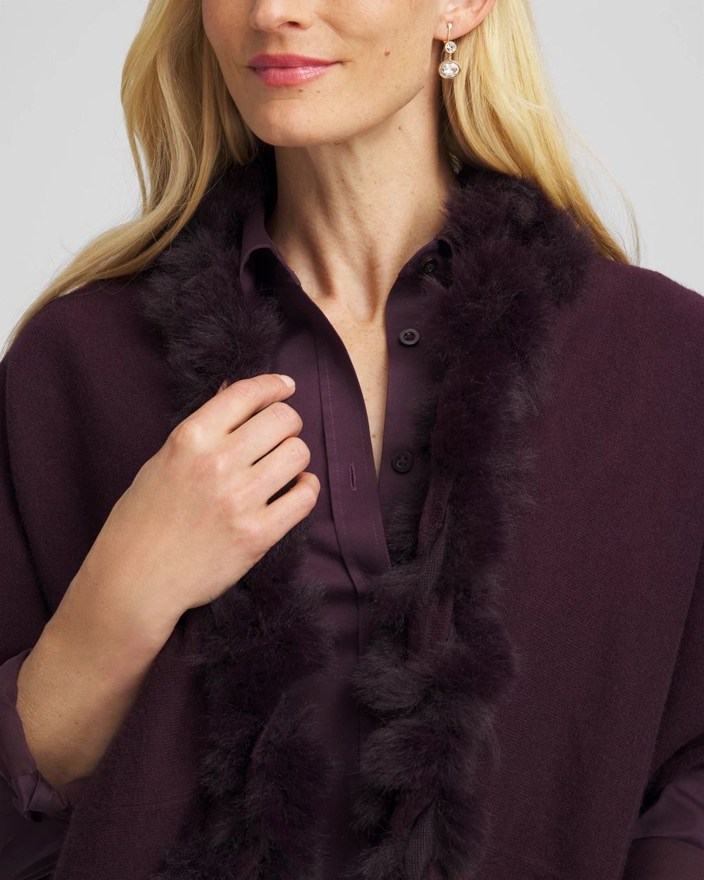 Faux Fur Cocoon | Chico's